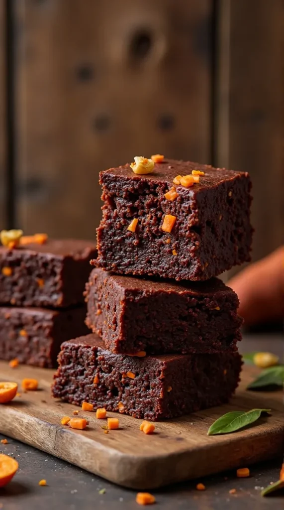 Flourless Sweet Potato Brownies