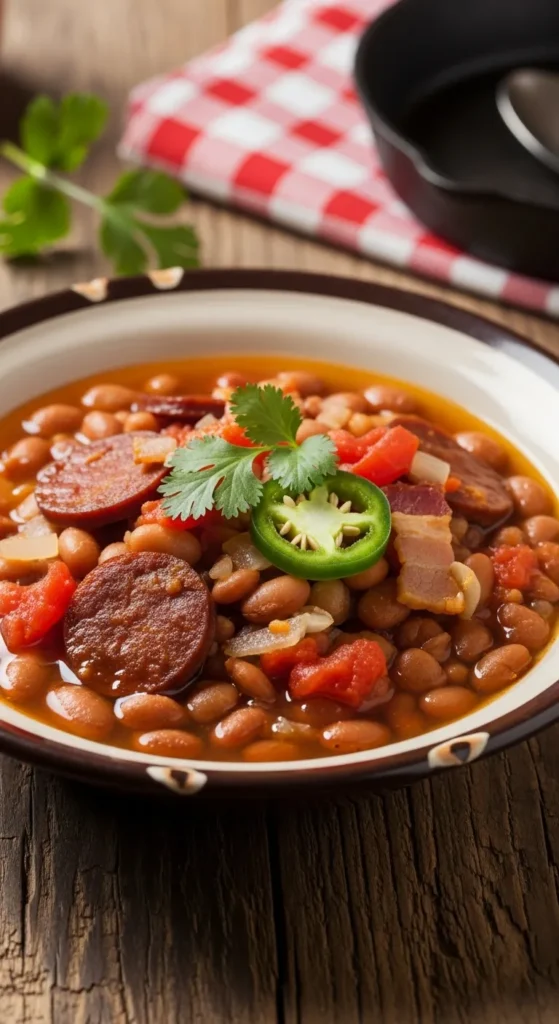 Frijoles Charros (Cowboy Beans)