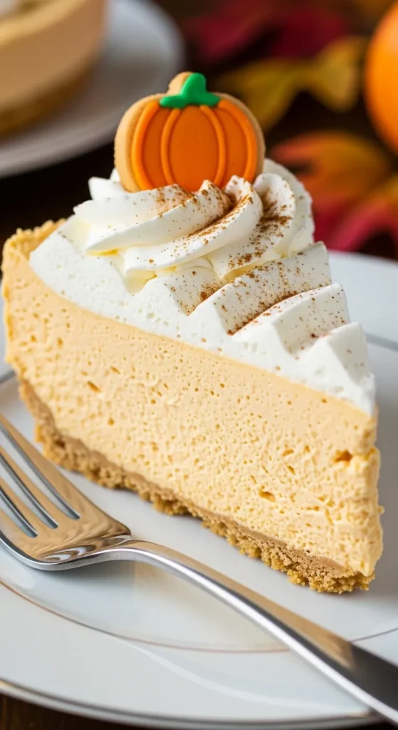 . Frozen Pumpkin Mousse Pie