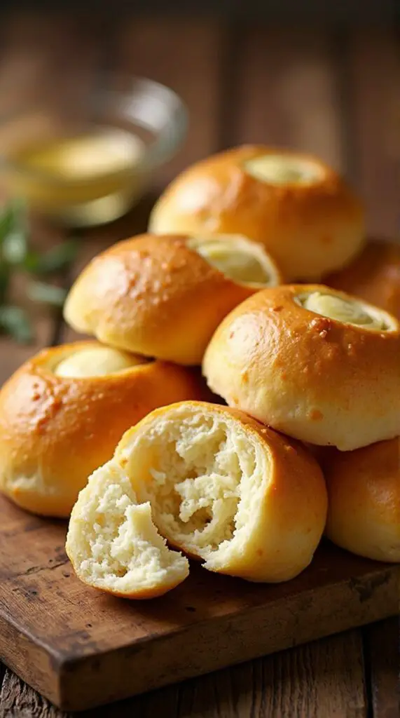 Garlic Butter Dinner Rolls