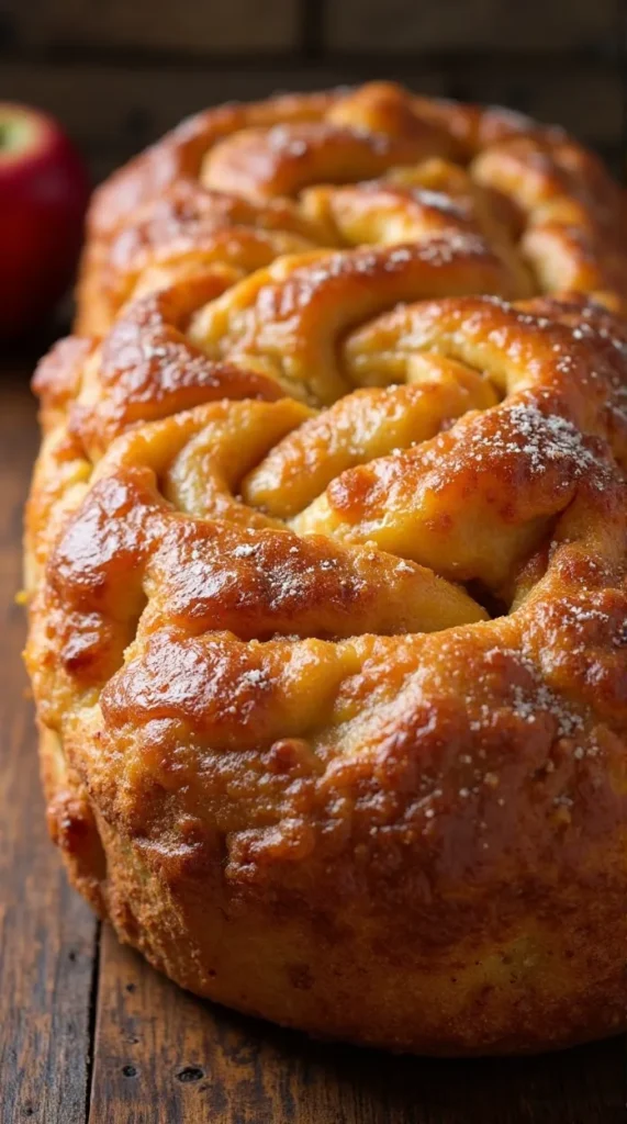 Giant Apple Fritter Bread (2 Loaves, 24 Slices)