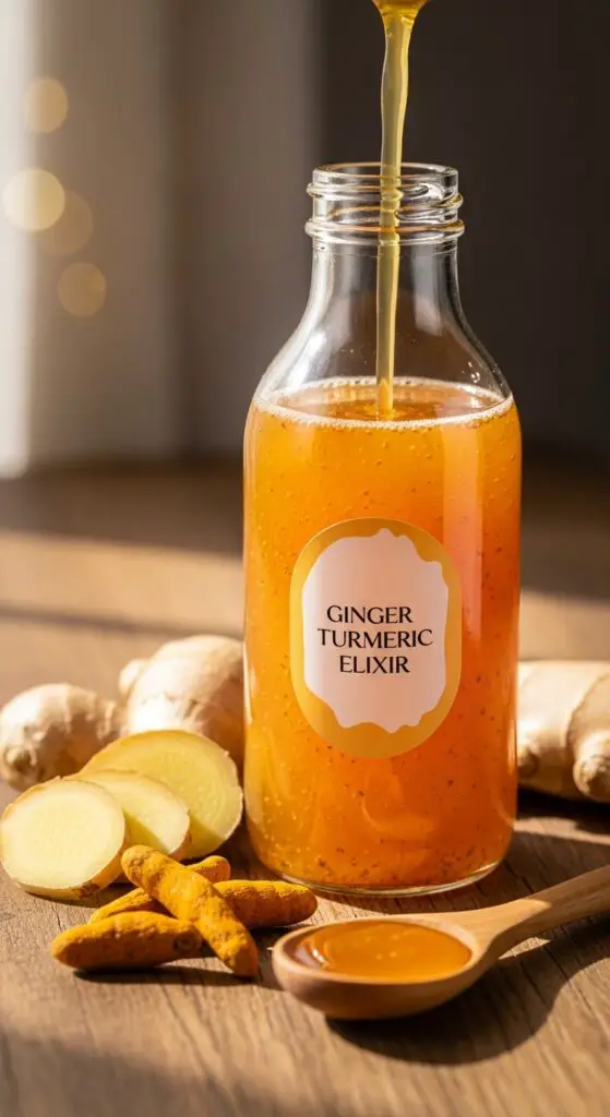 . Ginger Turmeric Elixir