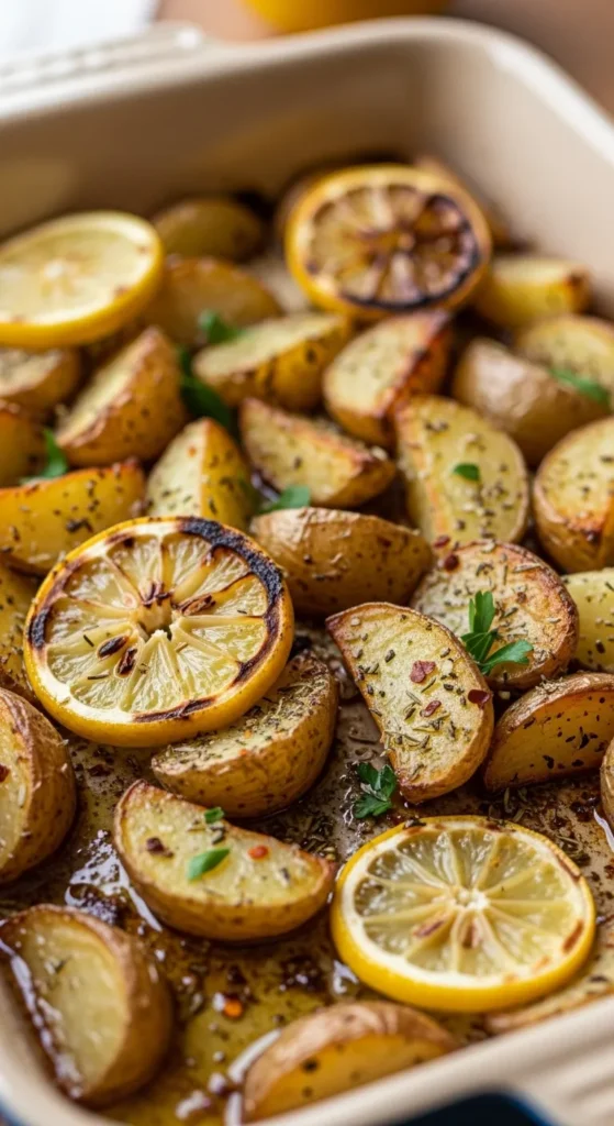 Greek Lemon Potatoes (Patates Lemonates)