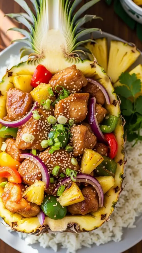 Hawaiian Pineapple Chicken