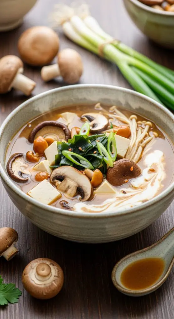 Healing Mushroom & Miso Broth