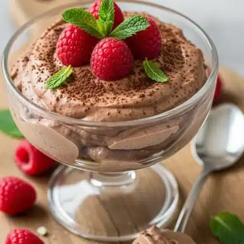 Healthy Avocado Chocolate Mousse