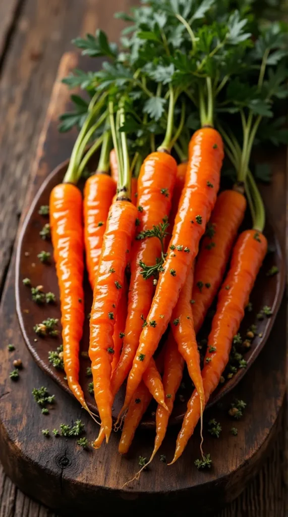 Honey Butter Carrots with Thyme