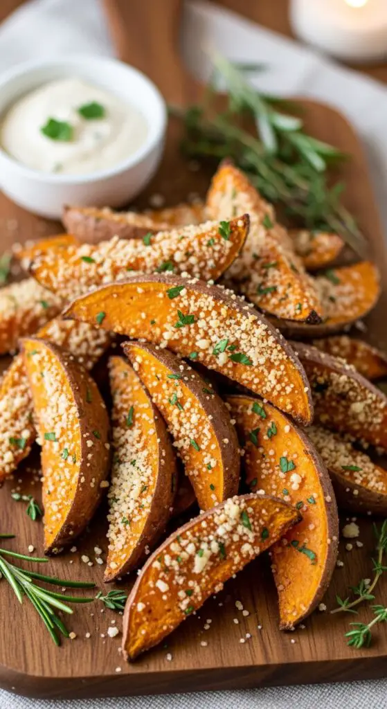 Honey-Roasted Sweet Potato Cubes with Feta