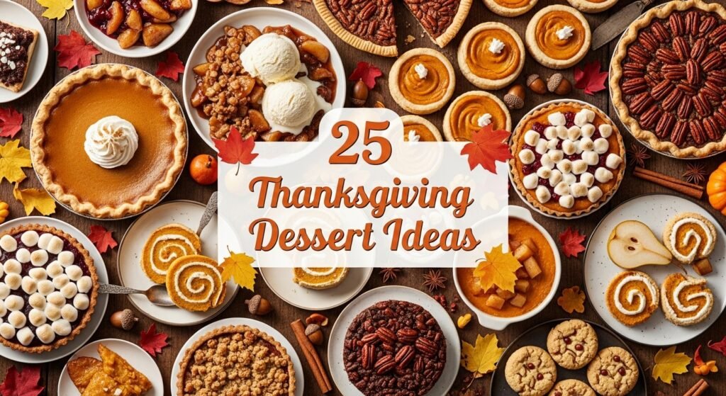 25 Thanksgiving Dessert Ideas