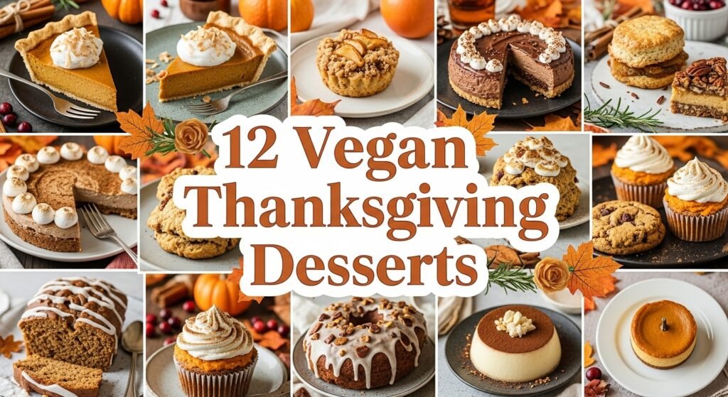 12 Vegan Thanksgiving Desserts