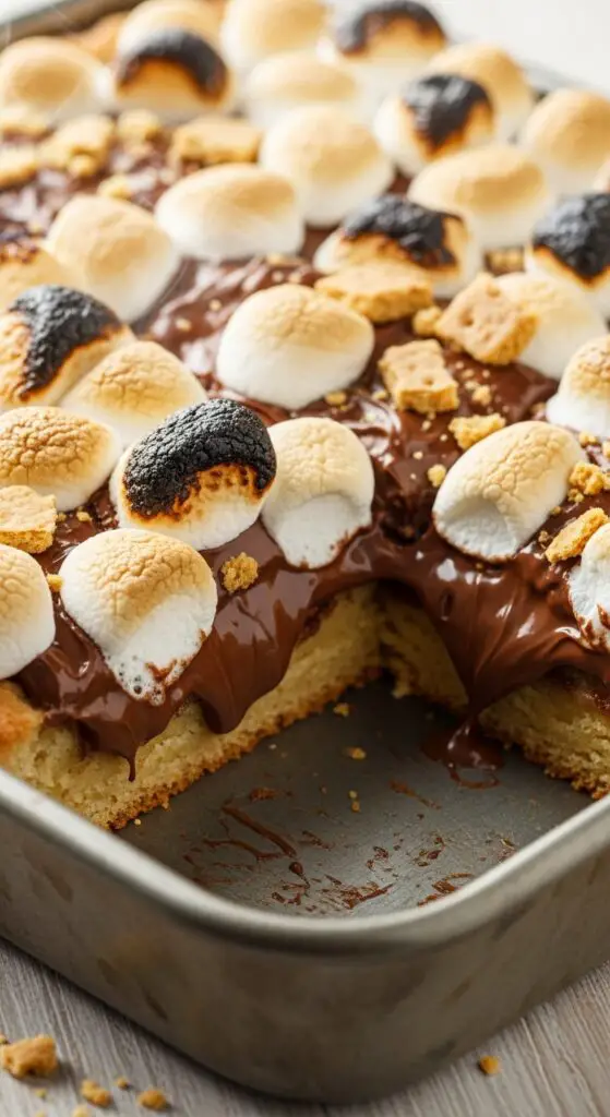 . S’mores Cookie Bars