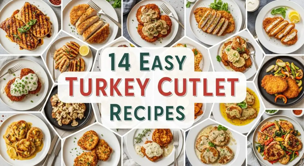 Italian Herb Breaded Turkey Cutlets