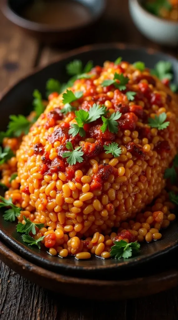 Korean-Inspired Gochujang Turkey Rice