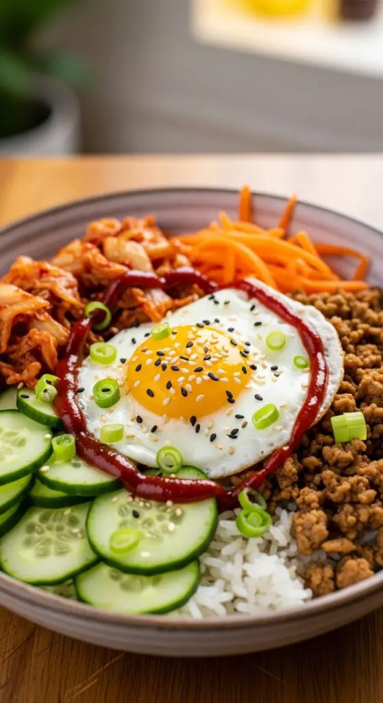 Korean Turkey Bowls with Gochujan