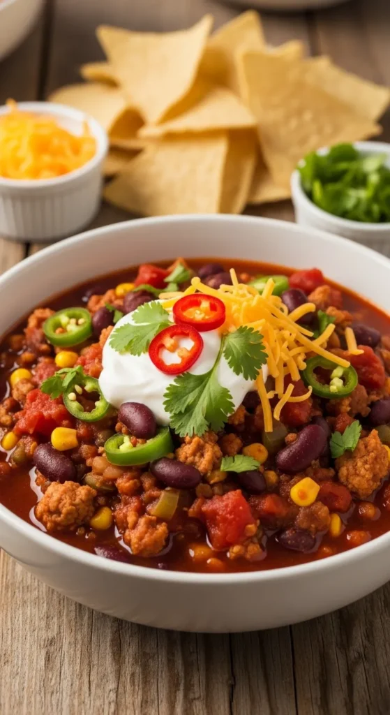 Lazy Turkey Chili That Wins Potlucks