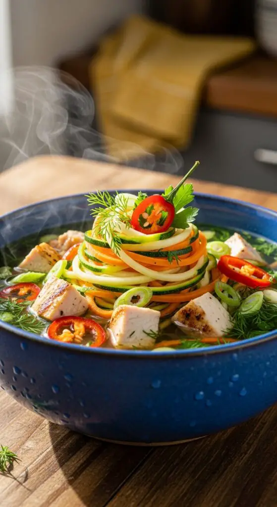 Lean Chicken Noodle Revival