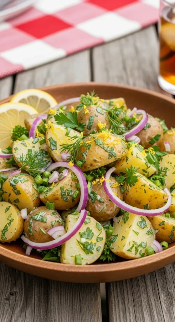Lemon Herb Potato Salad