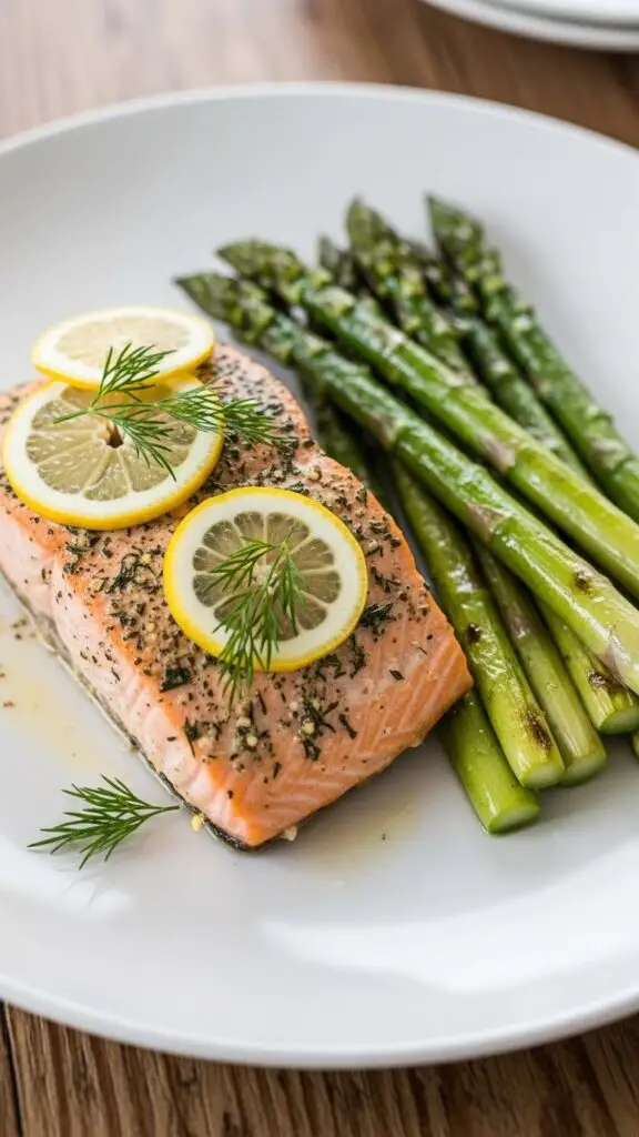 Lemon Herb Salmon & Asparagus