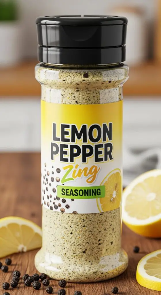 Lemon Pepper Zing Seasoning
