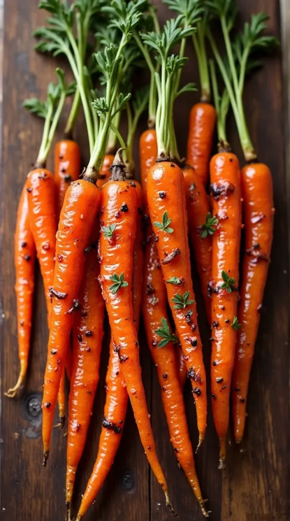 Maple Bacon Glazed Carrots