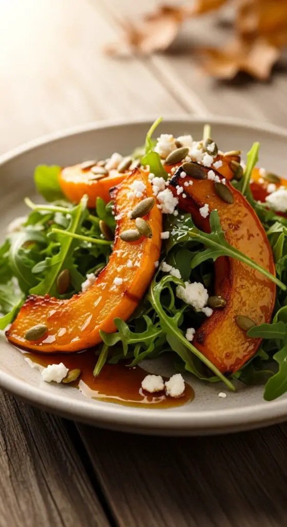 . Maple-Roasted Squash & Arugula Glow-Up