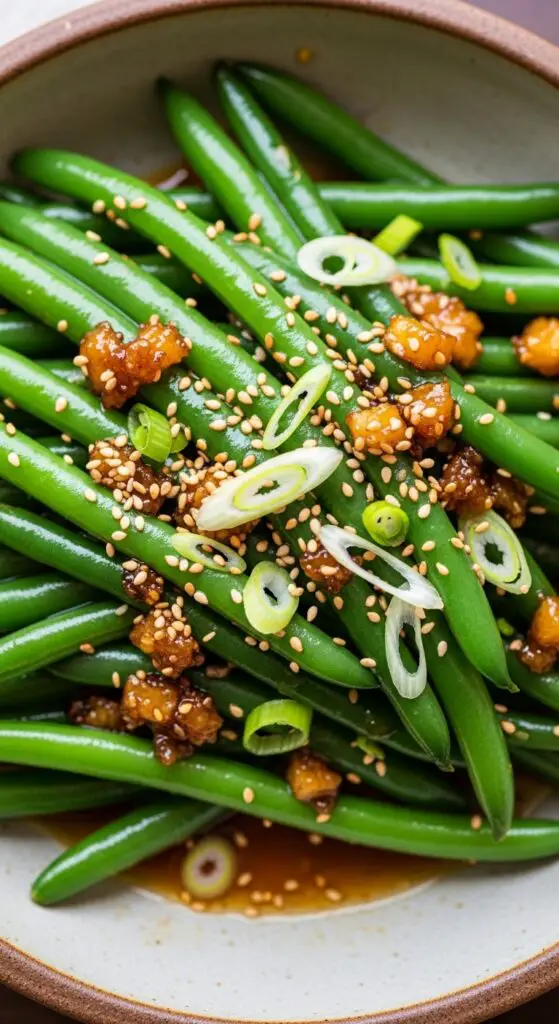 Miso Butter Green Beans
