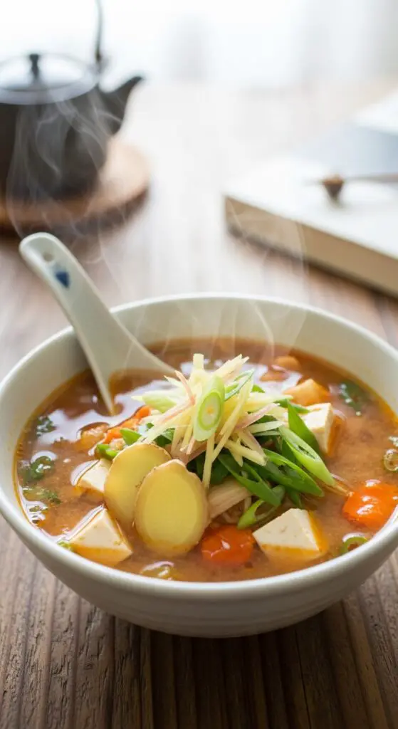 Miso Ginger Healing Broth
