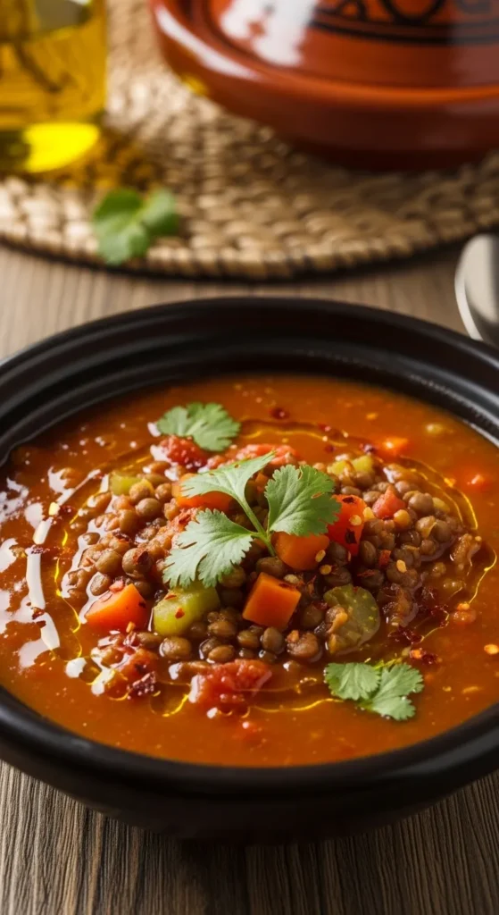 Moroccan Spiced Lentil Soup