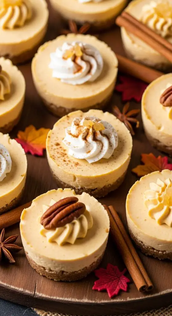 No-Bake Pumpkin Cheesecake Bites