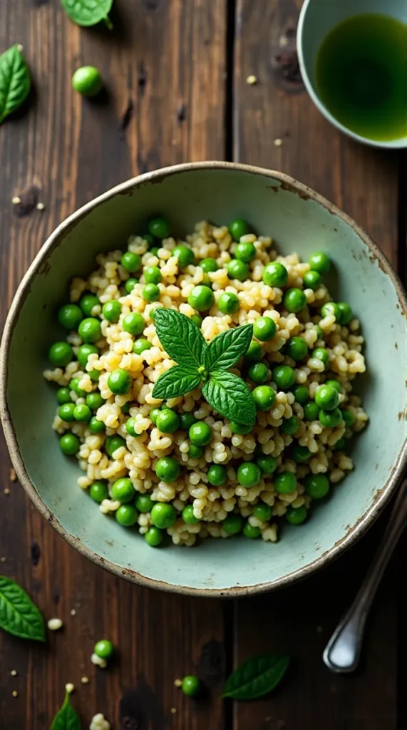 Pea & Mint Spring Risotto