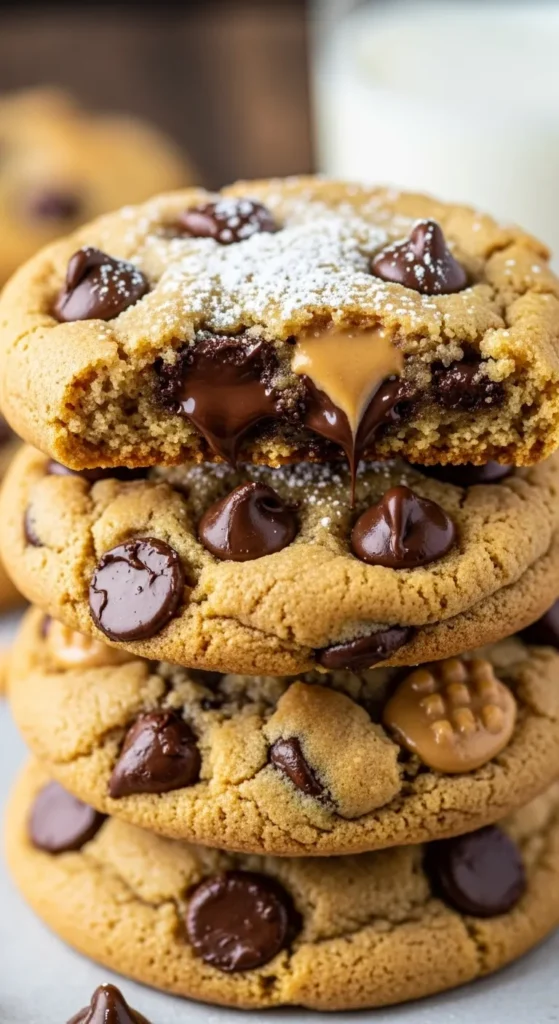 Peanut Butter Chocolate Chip Cookies