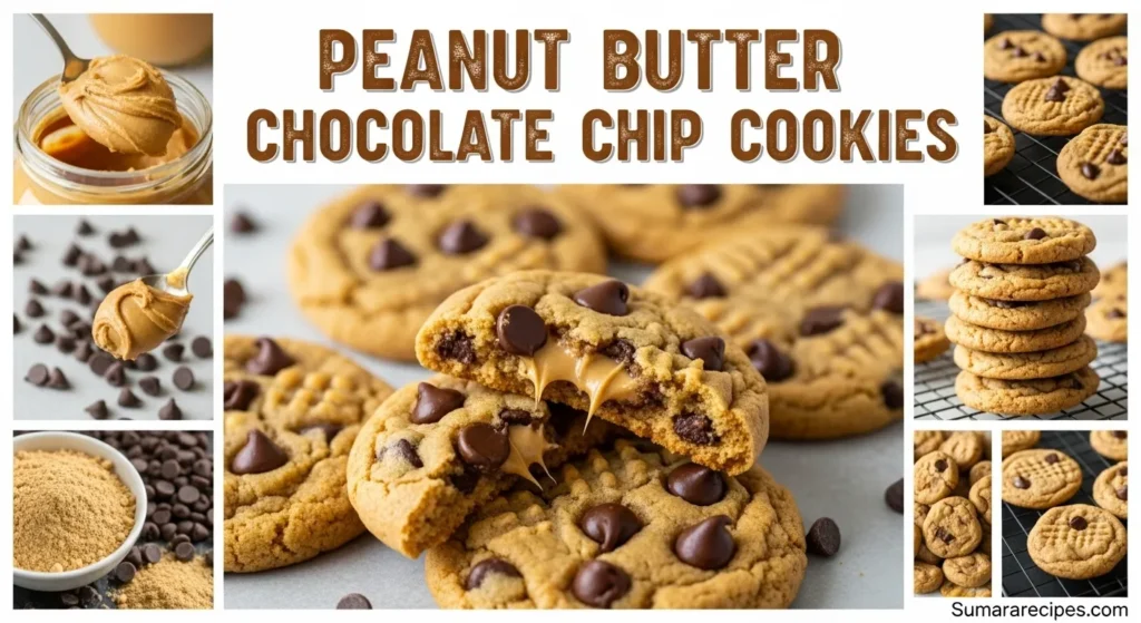 Peanut Butter Chocolate Chip Cookies