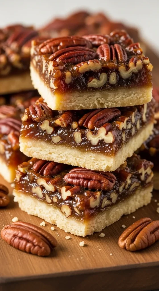 Pecan Pie Bars (Date Caramel)