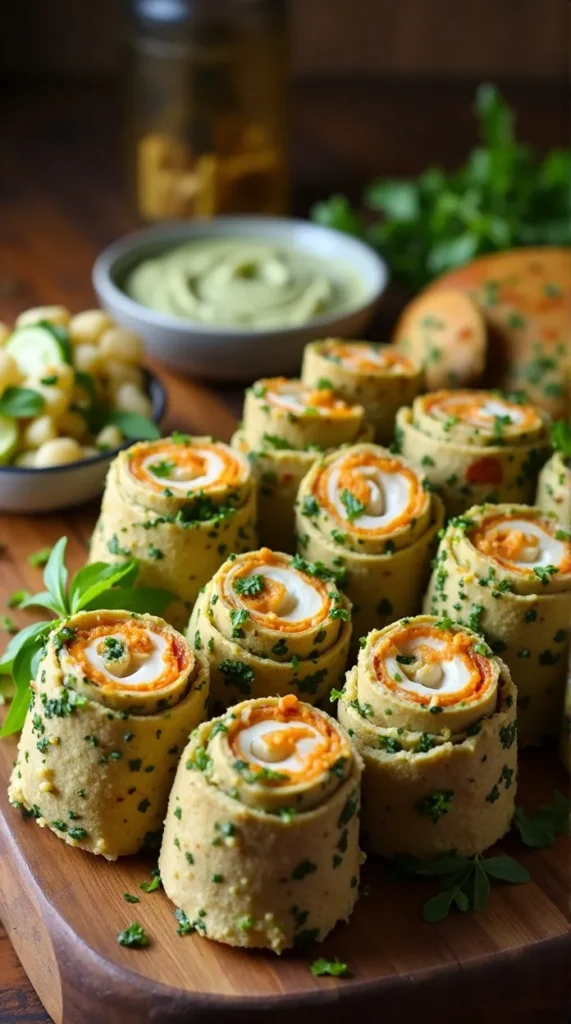 Pesto Turkey Cutlet Roll-Ups