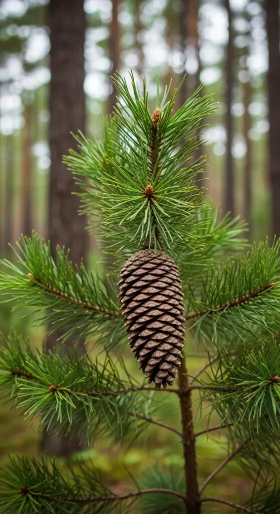 Pinecone Pine Forest
