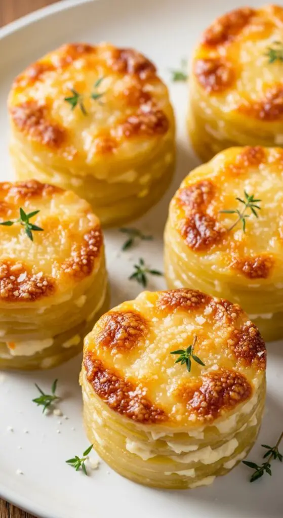 Potato Gratin Stacks