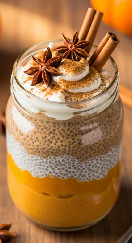 Pumpkin Spice Chia Pudding