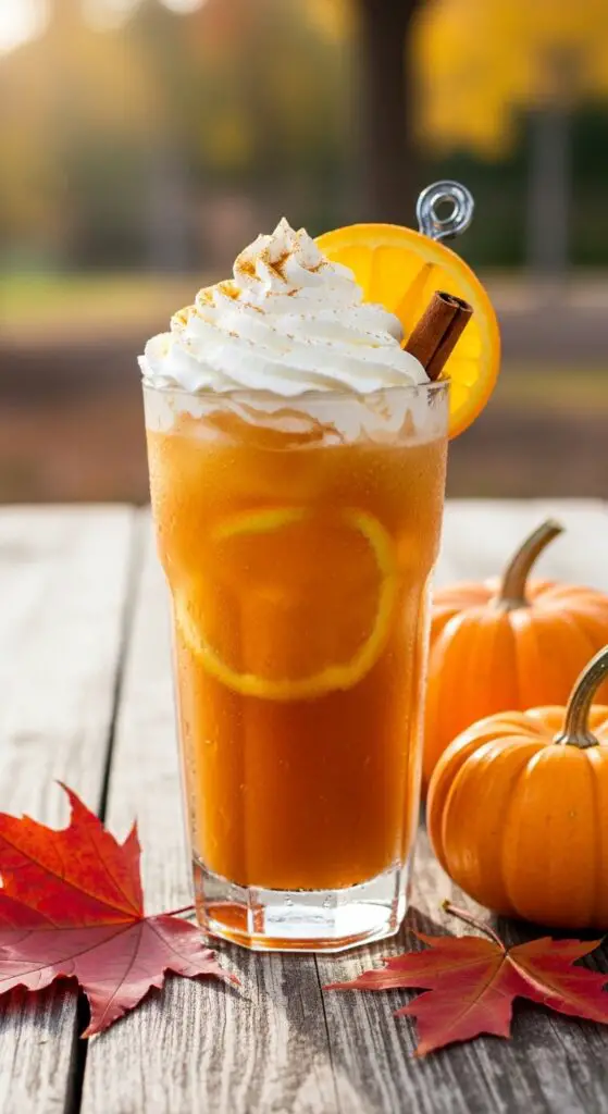 Pumpkin Spice Iced Tea