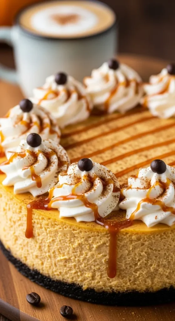 Pumpkin Spice Latte Cheesecake