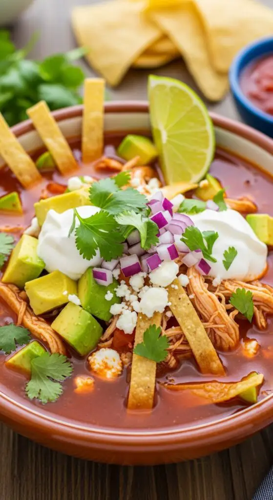 Quick & Zesty Mexican Tortilla Soup