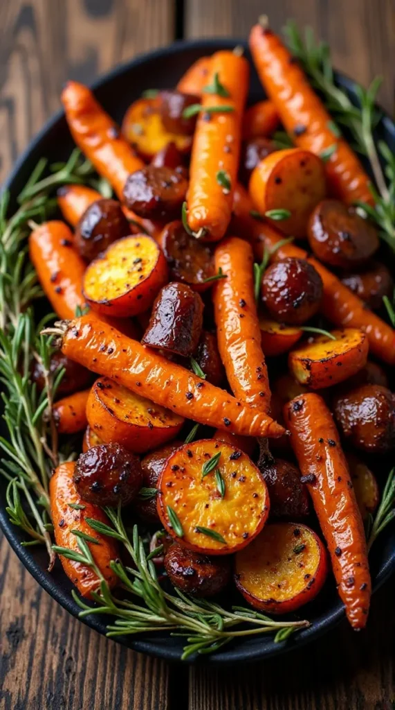 . Roasted Root Veggies with Rosemary