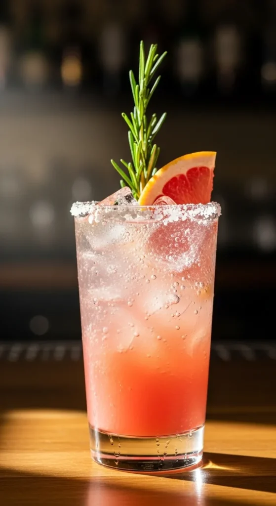 Rosemary Grapefruit Paloma