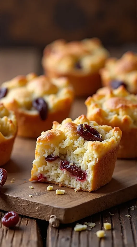 Rum Raisin Bread Pudding Bites