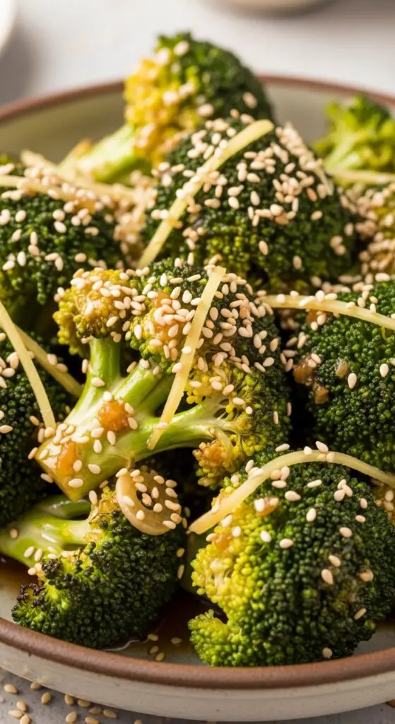 Sesame Ginger Broccoli
