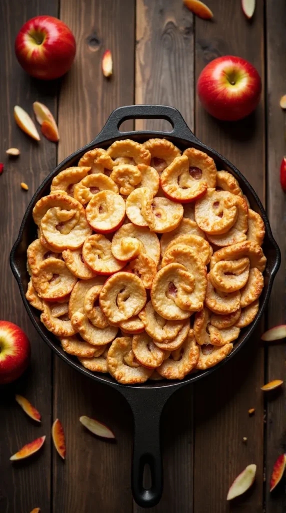 Skillet Apple Pie (Serves 18 – Cast Iron Magic)