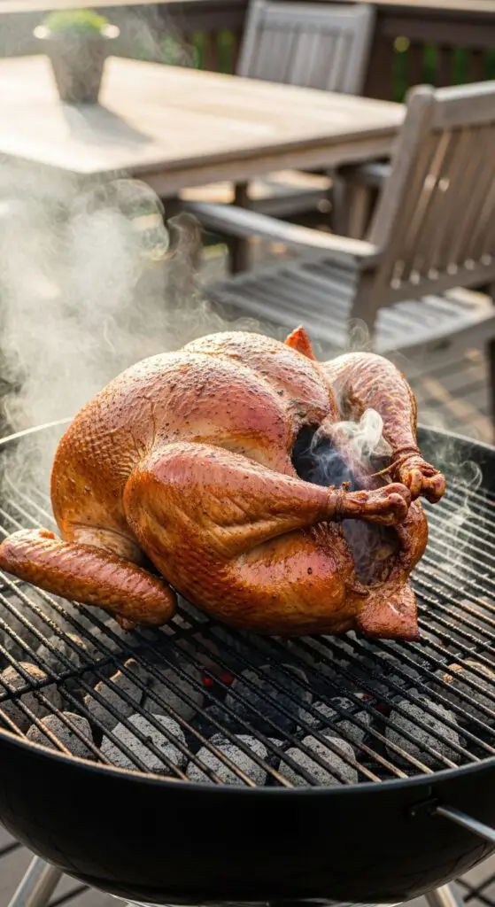 Smoked Turkey on the Grill