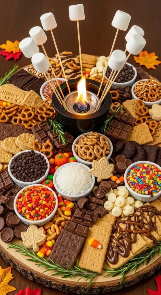 S’mores Thanksgiving Dessert Board