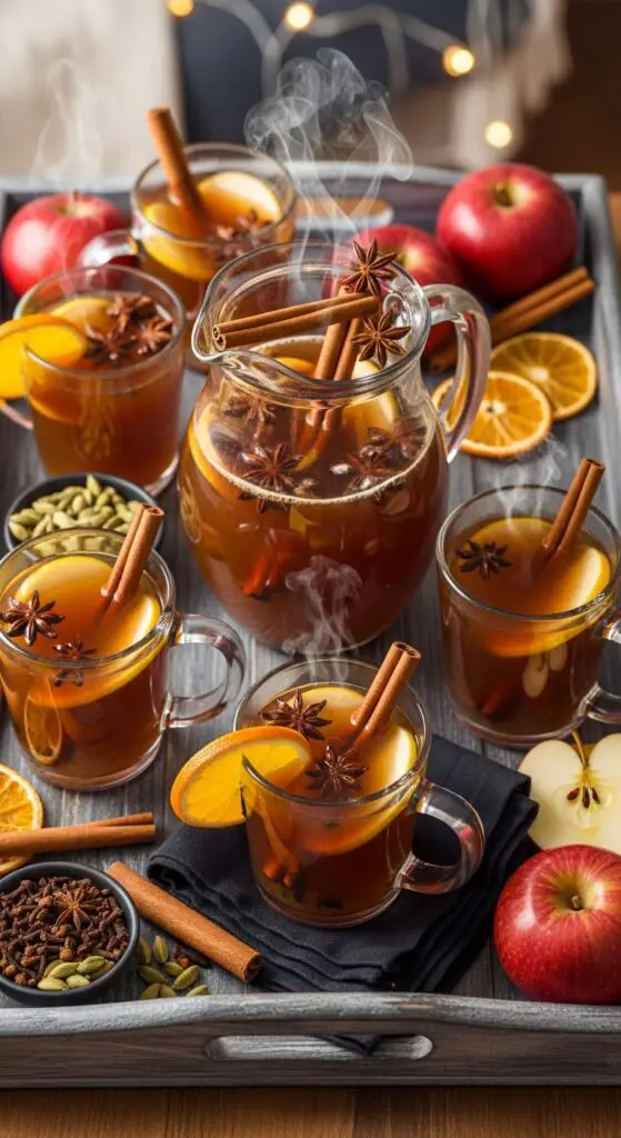 Spiced Apple Cider Tray