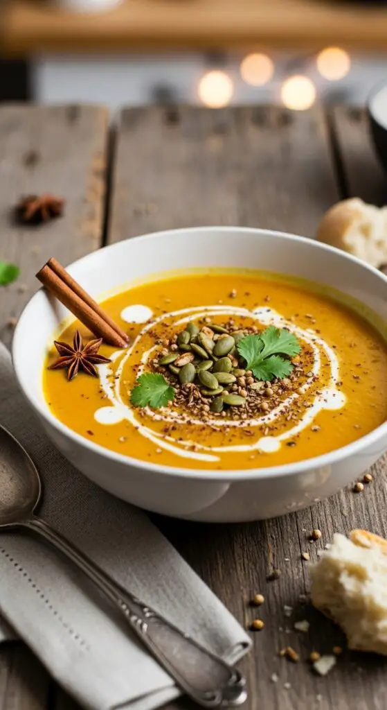 Spiced Butternut Squash Soup