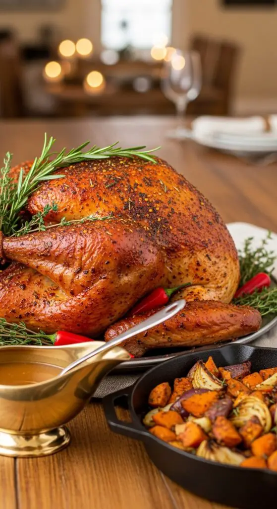 Spicy Cajun Roasted Turkey